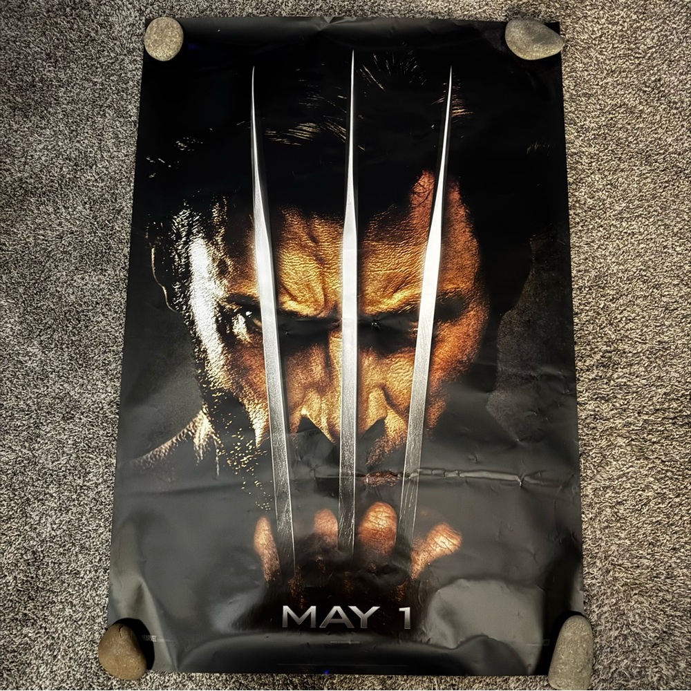 X-Men Origins: Wolverine Original 27 X 40 Theatrical Movie Poster